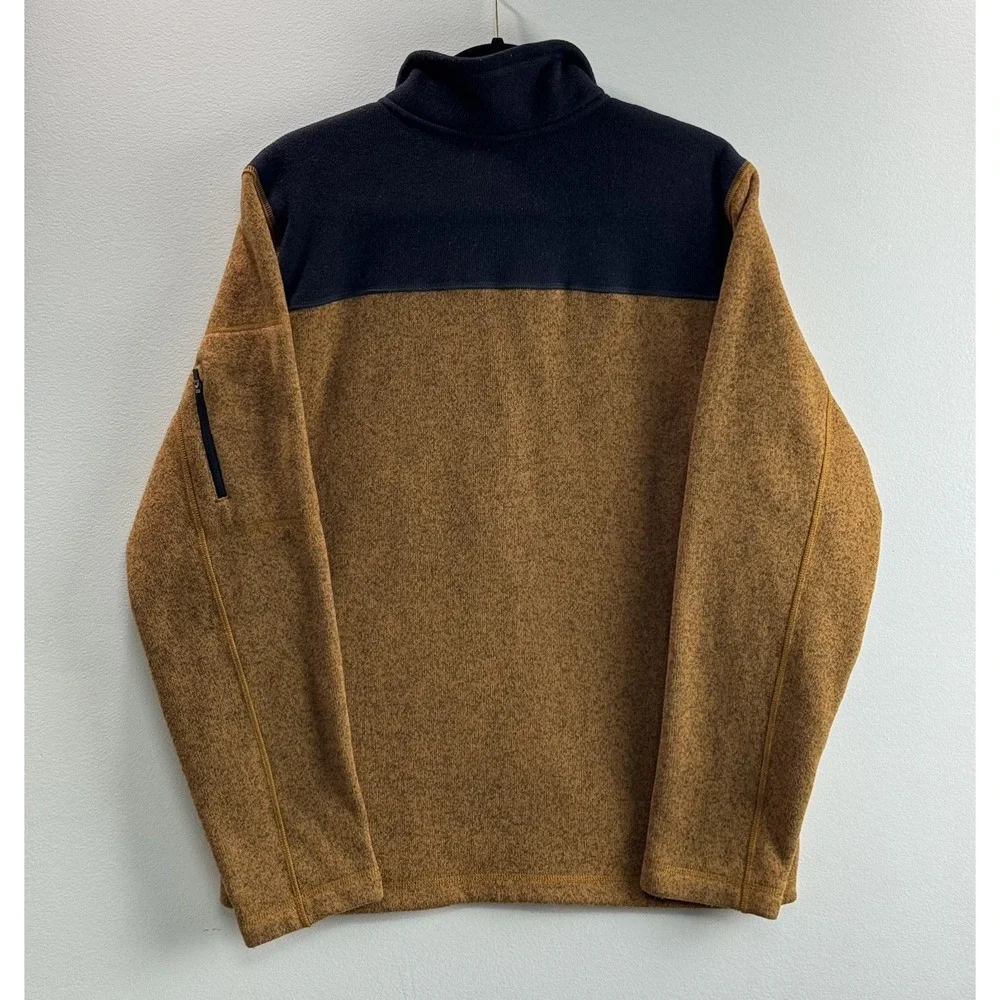 The North Face Gordon Lyons Jacket Mens M Knit Fleece 1/4 Zip NF0A3YR8